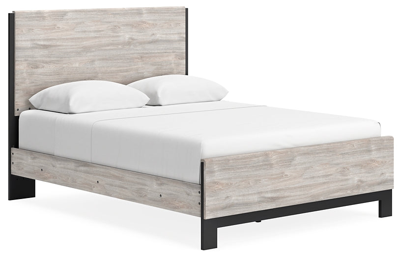 Vessalli Queen Panel Bed Homeline Furniture