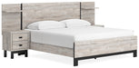 Vessalli Queen Panel Bed with Extensions Homeline Furniture