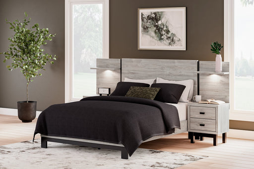 Vessalli Queen Panel Bed with Extensions Homeline Furniture