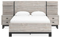 Vessalli Queen Panel Bed with Extensions Homeline Furniture