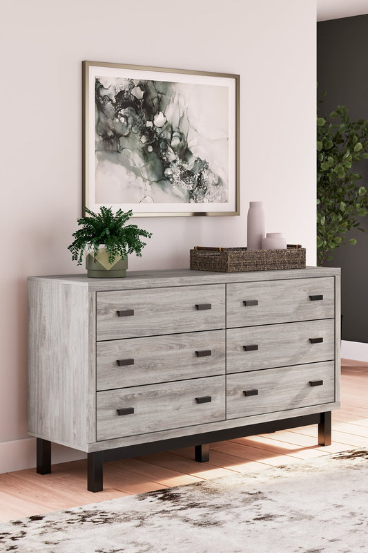 Vessalli Six Drawer Dresser Homeline Furniture