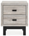 Vessalli Two Drawer Night Stand Homeline Furniture