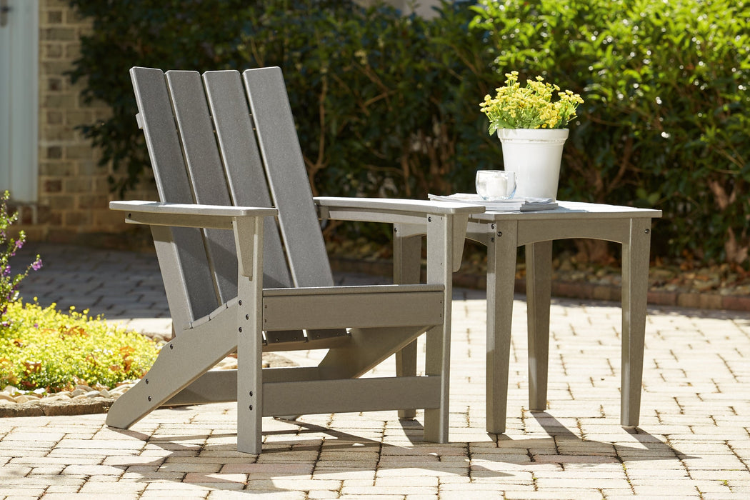 Visola Outdoor Adirondack Chair and End Table Homeline Furniture