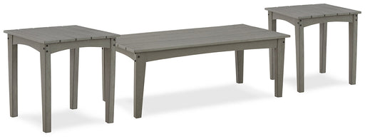 Visola Outdoor Coffee Table with 2 End Tables Homeline Furniture