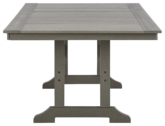 Visola RECT Dining Table w/UMB OPT Homeline Furniture