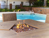 Walton Bridge Square Bar Table w/Fire Pit Homeline Furniture