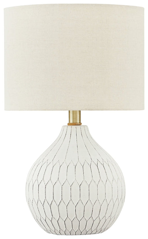 Wardmont Ceramic Table Lamp (1/CN) Homeline Furniture