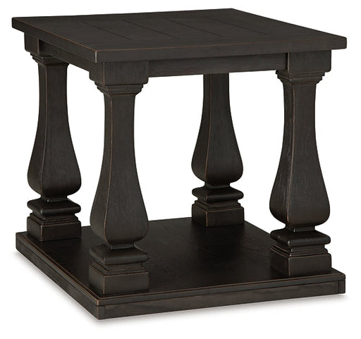 Wellturn Rectangular End Table Homeline Furniture