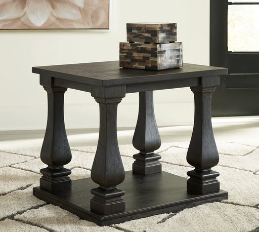 Wellturn Rectangular End Table Homeline Furniture