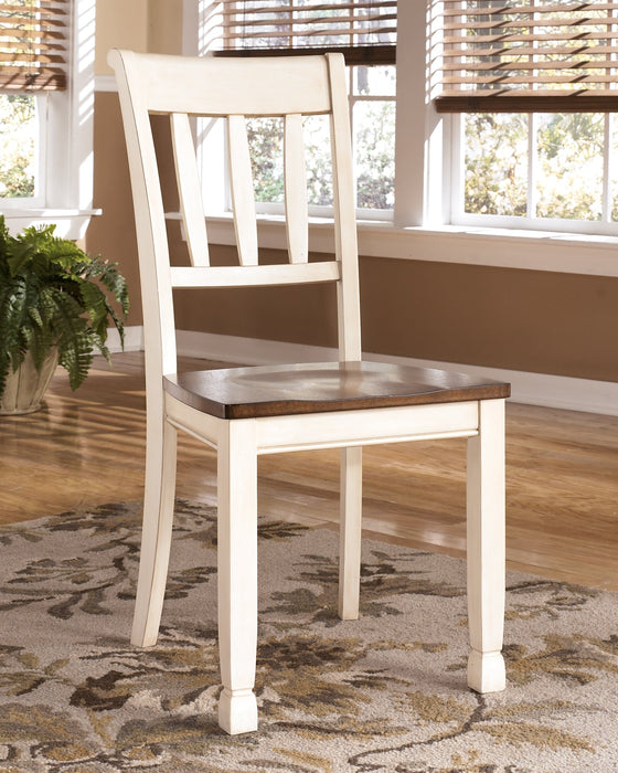 Whitesburg Dining Table and 4 Chairs Homeline Furniture