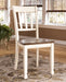 Whitesburg Dining Table and 4 Chairs Homeline Furniture