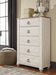 Willowton Five Drawer Chest Homeline Furniture