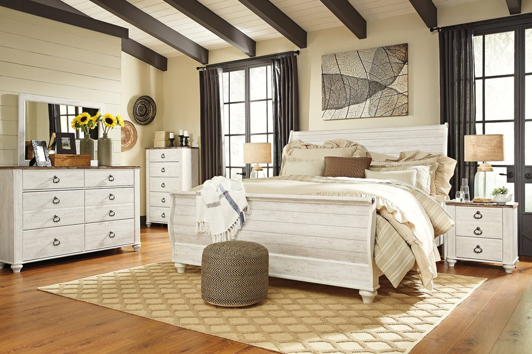 Willowton Five Drawer Chest Homeline Furniture