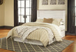 Willowton Queen/Full Panel Headboard with Mirrored Dresser Homeline Furniture