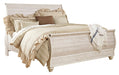 Willowton Queen Sleigh Bed with Dresser Homeline Furniture