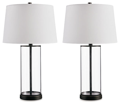 Wilmburgh Glass Table Lamp (2/CN) Homeline Furniture