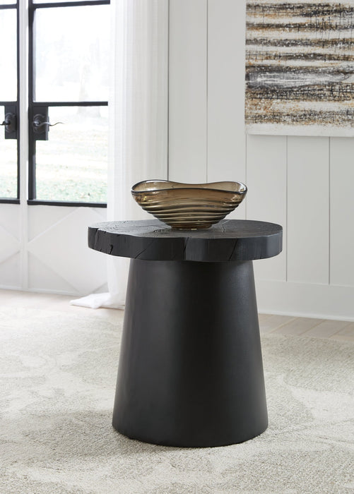 Wimbell Round End Table Homeline Furniture