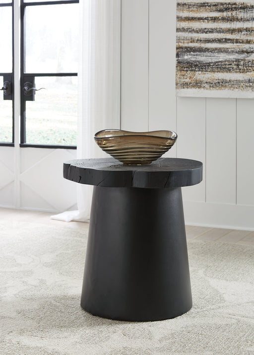 Wimbell Round End Table Homeline Furniture