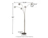 Winter Metal Arc Lamp (1/CN) Homeline Furniture