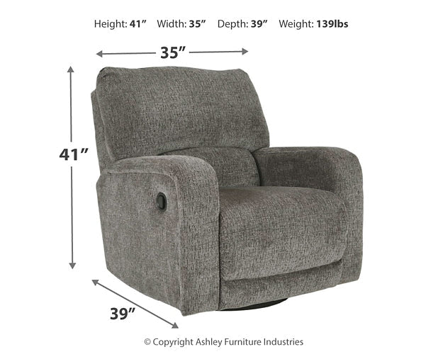 Wittlich Swivel Glider Recliner Homeline Furniture