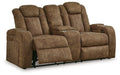 Wolfridge PWR REC Loveseat/CON/ADJ HDRST Homeline Furniture