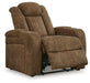 Wolfridge PWR Recliner/ADJ Headrest Homeline Furniture