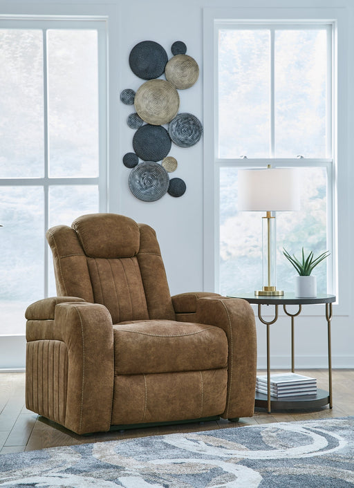 Wolfridge PWR Recliner/ADJ Headrest Homeline Furniture