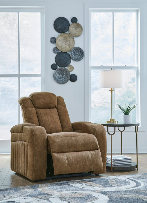 Wolfridge PWR Recliner/ADJ Headrest Homeline Furniture