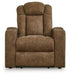 Wolfridge PWR Recliner/ADJ Headrest Homeline Furniture