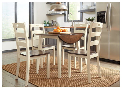 Woodanville Dining Table and 4 Chairs Homeline Furniture