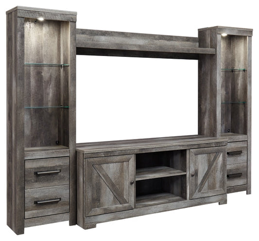 Wynnlow 4-Piece Entertainment Center Homeline Furniture