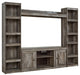 Wynnlow 4-Piece Entertainment Center Homeline Furniture