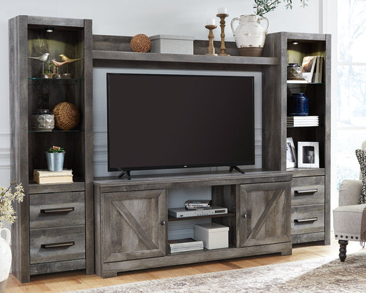 Wynnlow 4-Piece Entertainment Center Homeline Furniture