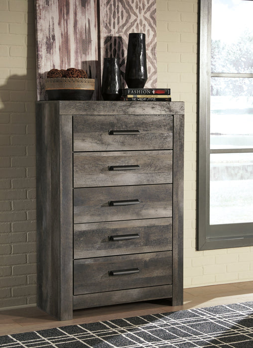 Wynnlow Five Drawer Chest Homeline Furniture