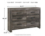 Wynnlow King Panel Bed with Dresser Homeline Furniture