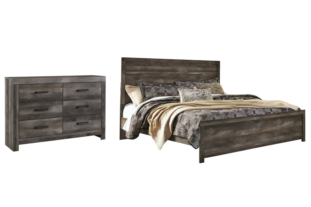 Wynnlow King Panel Bed with Dresser Homeline Furniture