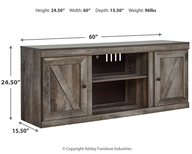 Wynnlow LG TV Stand w/Fireplace Option Homeline Furniture