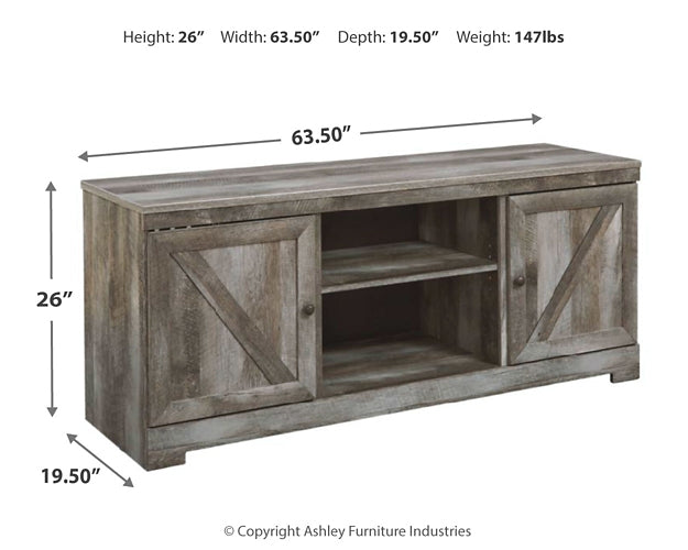 Wynnlow LG TV Stand w/Fireplace Option Homeline Furniture