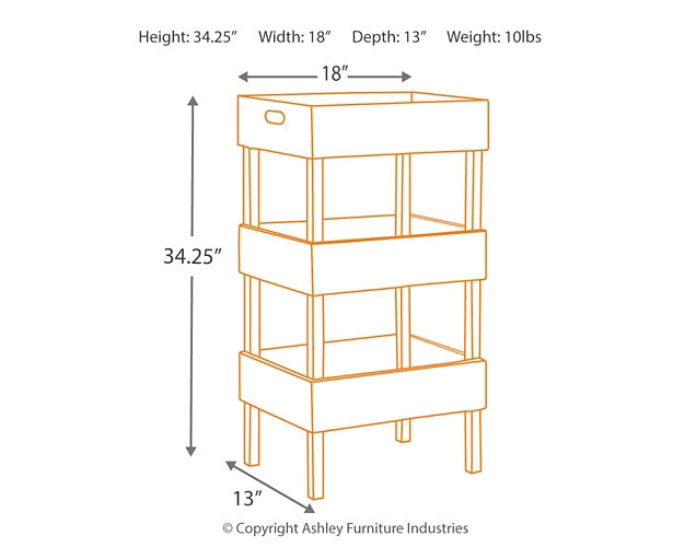 Yulton Storage Shelf Homeline Furniture