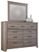 Zelen Dresser and Mirror Homeline Furniture