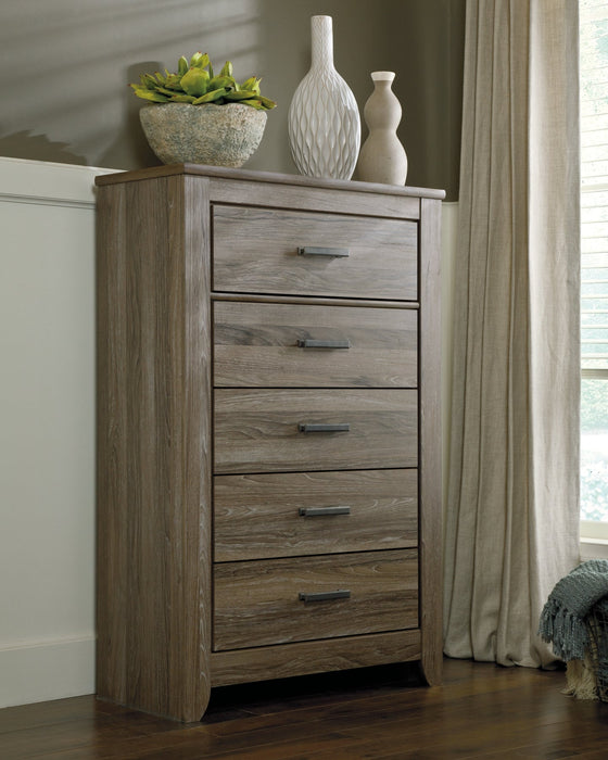 Zelen Five Drawer Chest Homeline Furniture