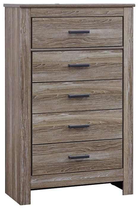 Zelen Five Drawer Chest Homeline Furniture