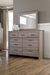 Zelen King/California King Panel Headboard with Mirrored Dresser, Chest and 2 Nightstands Homeline Furniture