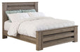 Zelen Queen Panel Bed with Dresser Homeline Furniture