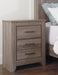 Zelen Two Drawer Night Stand Homeline Furniture