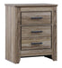 Zelen Two Drawer Night Stand Homeline Furniture