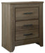 Zelen Two Drawer Night Stand Homeline Furniture