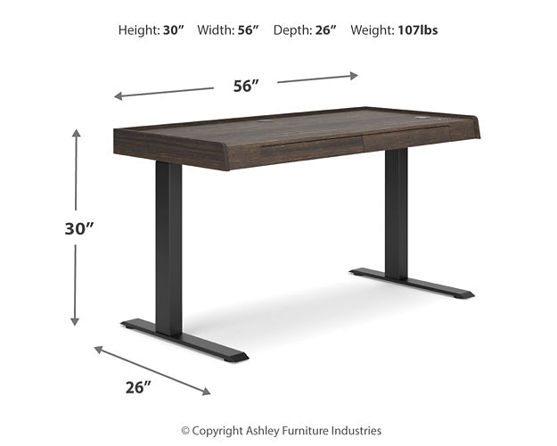 Zendex Adjustable Height Desk Homeline Furniture