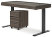 Zendex Home Office Desk and Storage Homeline Furniture