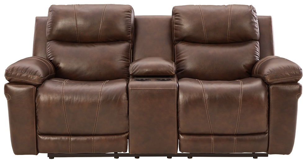 Edmar PWR REC Loveseat/CON/ADJ HDRST